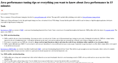 Desktop Screenshot of java-performance.com